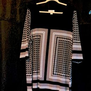 Black and White blouse!